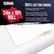 U.S. Art Supply 12-Ounce Triple Primed Gesso 24" Wide x 18' Long (6 Yards), 100% Cotton, Acid-Free - Unstretched Canvas Rolls for Painting, Oil & Acrylic, Murals - Cut To Frame Size